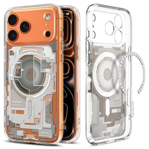 Etui Spigen Ultra Hybrid MagSafe na iPhone 17 Pro Zero One - tytanowe Spigen