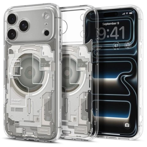 Etui Spigen Ultra Hybrid MagSafe na iPhone 17 Pro Zero One - tytanowe Spigen