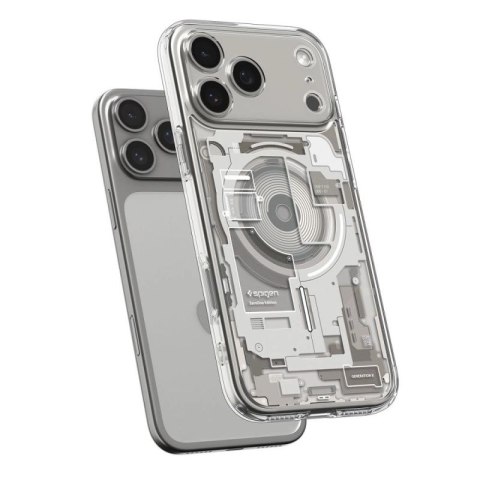Etui Spigen Ultra Hybrid MagSafe na iPhone 17 Pro Zero One - tytanowe Spigen