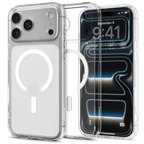 Etui Spigen Ultra Hybrid MagSafe na iPhone 17 Pro - białe Spigen