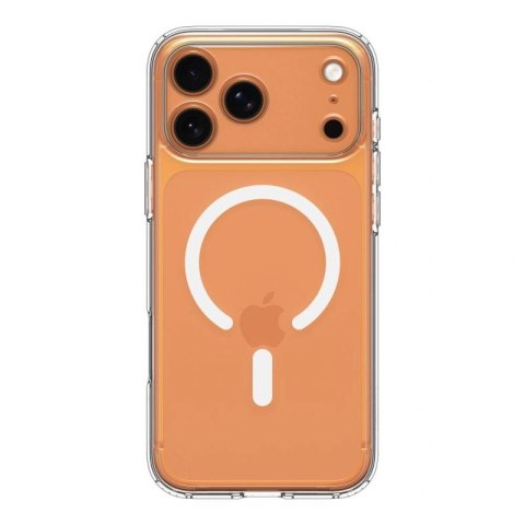 Etui Spigen Ultra Hybrid MagSafe na iPhone 17 Pro - przezroczysto-białe Spigen