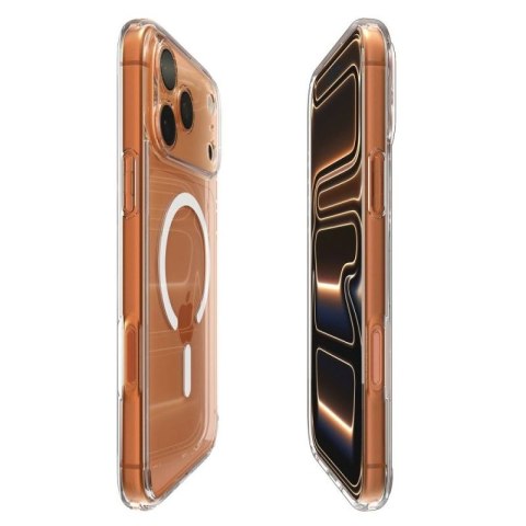 Etui Spigen Ultra Hybrid MagSafe na iPhone 17 Pro - przezroczysto-białe Spigen