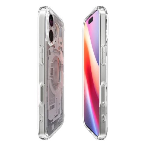 Etui Spigen Ultra Hybrid MagSafe na iPhone 17 Zero One - białe Spigen