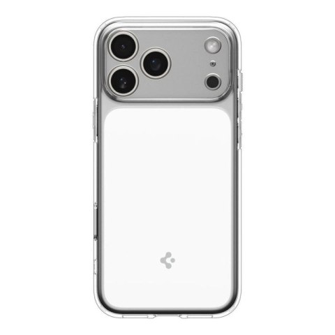 Etui Spigen Ultra Hybrid "T" MagSafe na iPhone 17 Pro - przezroczysto-białe Spigen