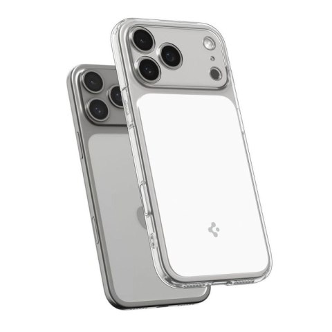 Etui Spigen Ultra Hybrid "T" MagSafe na iPhone 17 Pro - przezroczysto-białe Spigen