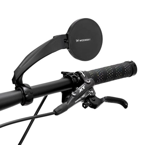 Lusterko rowerowe Wozinsky WLR-01I wsteczne lewe - czarne Wozinsky