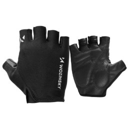 Rękawiczki rowerowe Wozinsky WRR-01XL rozmiar XL - czarne Wozinsky