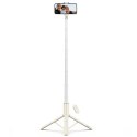 Selfie Stick Tech-Protect L09S z tripodem - beżowy Tech-Protect