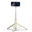 Selfie Stick Tech-Protect L09S z tripodem - beżowy Tech-Protect