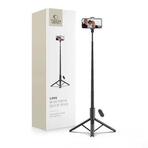 Selfie Stick Tech-Protect L09S z tripodem - czarny Tech-Protect