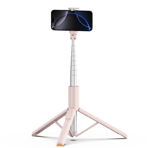 Selfie Stick Tech-Protect L09S z tripodem - różowy Tech-Protect