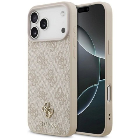 Etui Guess 4G Small 4G and Classic MagSafe na iPhone 17 Pro Max - różowe Guess