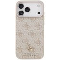 Etui Guess 4G Small 4G and Classic MagSafe na iPhone 17 Pro Max - różowe Guess
