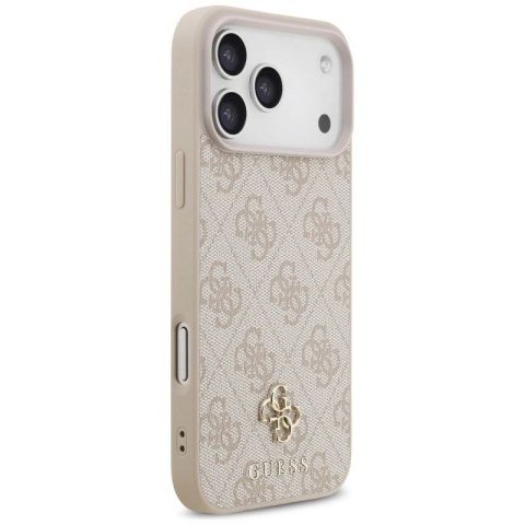 Etui Guess 4G Small 4G and Classic MagSafe na iPhone 17 Pro Max - różowe Guess