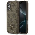 Etui Guess 4G Small Classic Logo MagSafe na iPhone 17 - brązowe Guess