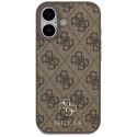 Etui Guess 4G Small Classic Logo MagSafe na iPhone 17 - brązowe Guess