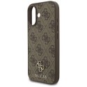 Etui Guess 4G Small Classic Logo MagSafe na iPhone 17 - brązowe Guess