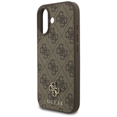 Etui Guess 4G Small Classic Logo MagSafe na iPhone 17 - brązowe Guess