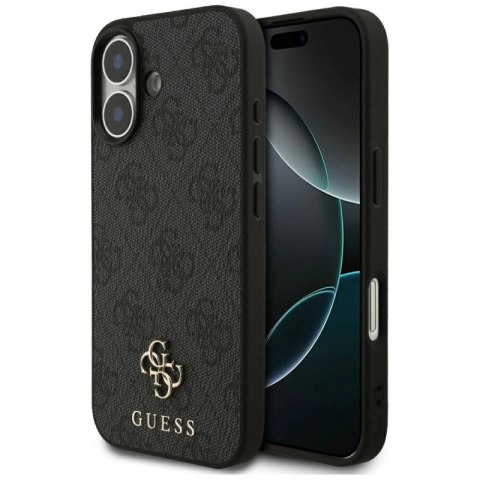 Etui Guess 4G Small Classic Logo MagSafe na iPhone 17 - czarne Guess