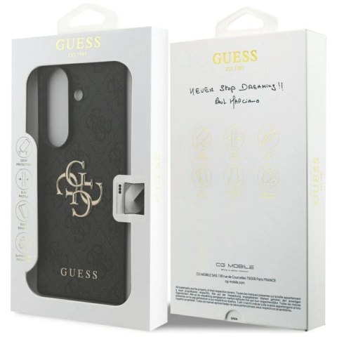 Etui Guess Big 4G Logo Classic Logo na Samsung Galaxy Z Fold7 - czarne
