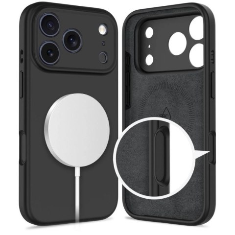 Etui Tech-Protect BasicMag MagSafe na iPhone 17 Pro Max - czarny mat Tech-Protect