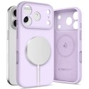 Etui Tech-Protect Silicone MagSafe na iPhone 17 Pro Max - fioletowe Tech-Protect