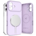 Etui Tech-Protect Silicone MagSafe na iPhone 17 - fioletowe Tech-Protect