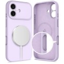 Etui Tech-Protect Silicone MagSafe na iPhone 17 - fioletowe Tech-Protect