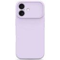 Etui Tech-Protect Silicone MagSafe na iPhone 17 - fioletowe Tech-Protect
