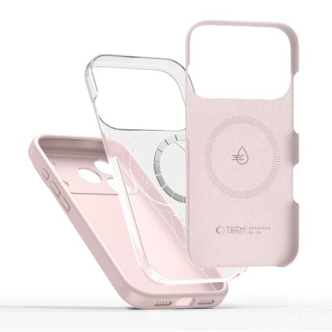 Etui Tech-Protect Silicone MagSafe naiPhone 17 Pro Max - różowe Tech-Protect