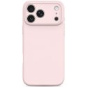 Etui Tech-Protect Silicone MagSafe naiPhone 17 Pro - różowe Tech-Protect