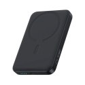 Powerbank Baseus EnerFill FM11 Ultra-Mini 10000mAh 22,5W kompatybilny z MagSafe z kablem Baseus Simple USB-C 20V/3A 30cm - czarn Baseus