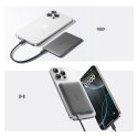 Powerbank Baseus PicoGo AM41 Ultra-Slim 5000mAh 20W kompatybilny z MagSafe z kablem Baseus Simple USB-C 60W 30cm - czarny Baseus