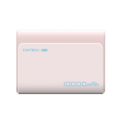 Powerbank Cuktech CP13 30W 10000mAh USB-C + USB-A - różowy Cuktech