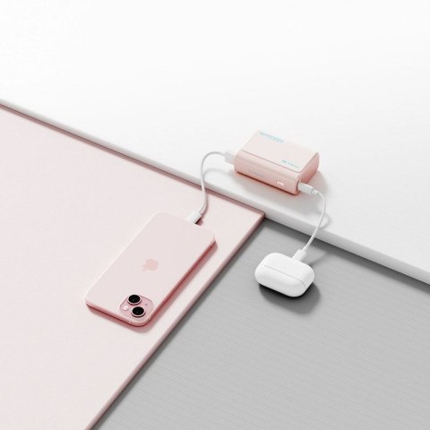 Powerbank Cuktech CP13 30W 10000mAh USB-C + USB-A - różowy Cuktech