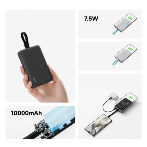 Powerbank Cuktech CP132ML 10000 mAh magnetyczny - biały Cuktech