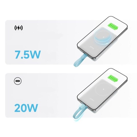 Powerbank Cuktech CP132ML 10000 mAh magnetyczny - biały Cuktech
