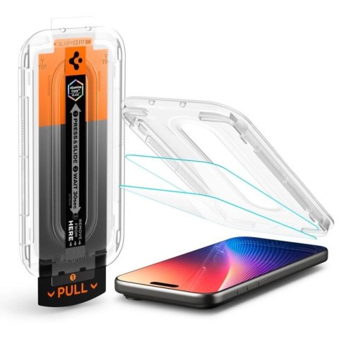 Szkło hartowane Spigen Glas.TR EZ Fit Pro na iPhone 16 Pro Max / 17 Pro Max Spigen