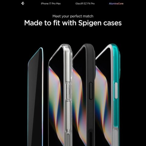 Szkło hartowane Spigen Glas.TR EZ Fit Pro na iPhone 16 Pro Max / 17 Pro Max Spigen