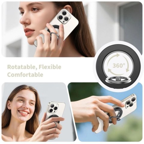 Uchwyt Tech-Protect MMR600 Magsafe Phone Ring - czarny Tech-Protect