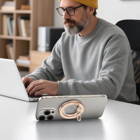 Uchwyt Tech-Protect MMR600 Magsafe Phone Ring - złoty Tech-Protect