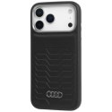 Etui Audi GT Synthetic Leather MagSafe do iPhone 17 Pro - czarne Audi
