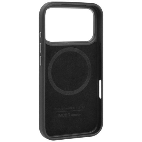 Etui Audi R8 Genuine Leather MagSafe do iPhone 17 Pro - czarno-czerwony Audi
