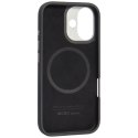 Etui Audi R8 Genuine Leather MagSafe do iPhone 17 - czarno-czerwony Audi