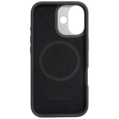Etui Audi R8 Genuine Leather MagSafe do iPhone 17 - czarno-czerwony Audi