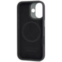 Etui Audi R8 Genuine Leather MagSafe do iPhone 17 - czarno-czerwony Audi