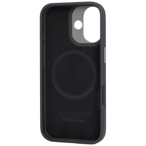 Etui Audi R8 Genuine Leather MagSafe do iPhone 17 - czarno-czerwony Audi