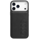 Etui Audi TT Synthetic Leather MagSafe do iPhone 17 Pro Max - czarne Audi