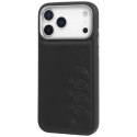 Etui Audi TT Synthetic Leather MagSafe do iPhone 17 Pro Max - czarne Audi