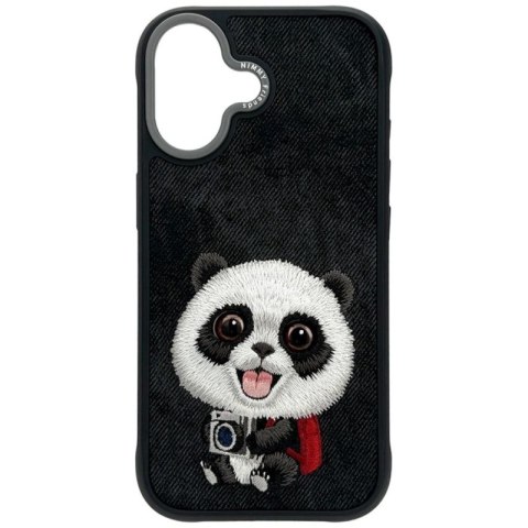 Etui Nimmy Big Eyed Pet 2.0 Panda do iPhone 17 - czarne Nimmy